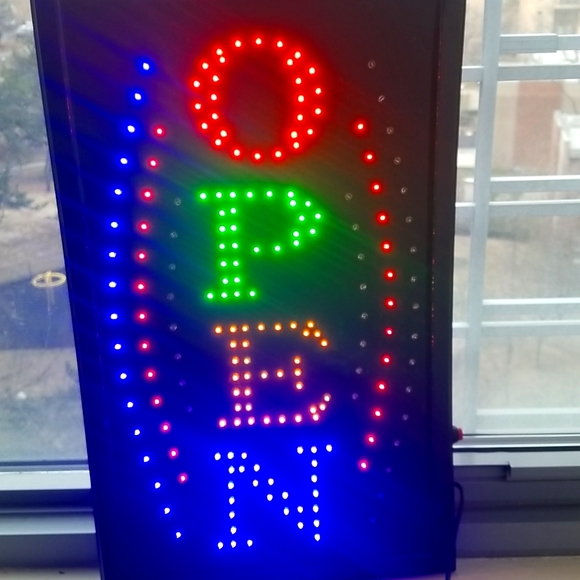 LED OPEN SIGN - Picture 1 of 4